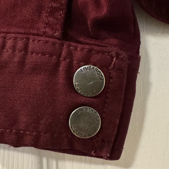 Liverpool Los Angeles Burgundy Jacket - Picture 3 of 5